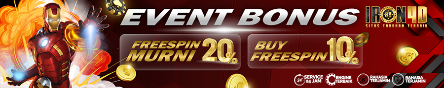 Event Bonus Freespin Murni 20%/ Buy Freespin 10%